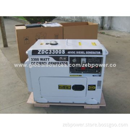 3KW Silent Type BTS Diesel DC Generators